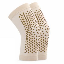 방한 온열 발열 등산 무릎 보호대, 07.쑥발열무릎보호대[살색]