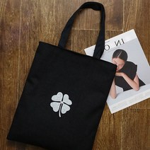 ecobag FE44 예쁜에코백 천가방 지퍼에코백 숄더 캔버스백