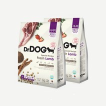 시니어 사료 4kg, 양, 2kg, 2개