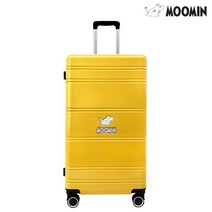 무민 무민 버터 OJT-1329 29인치 옐로우 화물용 확장용 여행가방 캐리어