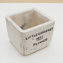 1902 다육이 사각 시멘트화분 중형, 시멘트화분12.5x10.5중형
