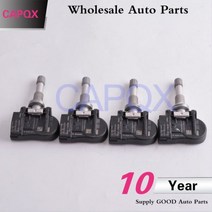 현대 기아 산타페 IX45 Sportage Equus Genesis Optima Sorento 용 CAPQX 타이어 압력 센서 2012 - 52933-3N100 52933-D, 4piece