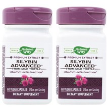 네이처스웨이 실리빈 어드밴스 프롬 밀크시슬 베지 캡슐, 60개입, 2개