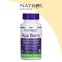 Natrol 네트롤 아사이베리 추출물 500 mg 75베지캡슐
