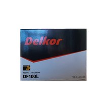 DF100L 델코 차량용 100AH자동차배터리 테라칸 베라크루즈 그랜드카니발 모하비 올뉴카니발 봉고3 프론티어, 공구대여안함/폐밧데리반납, 1개
