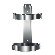 소화기거치대 소화기 받침대 고리형 비상 실용 소화기 브래킷 소화기 벽 마운트 소화기, 은