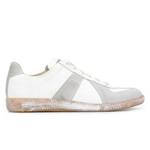 메종 마르지엘라 명품22FW 화이트 페인팅 독일군 스니커즈 S37WS0562 P3724 H8339