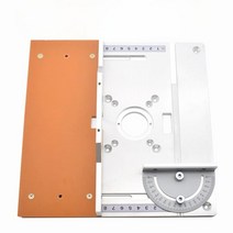 루터 라우터 테이블 인서트 알루미늄 목재 목공 프로파일 플레이트 상판 인서트 플레이트 DK025, 패널