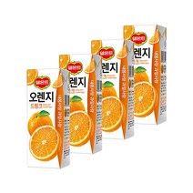델몬트 오렌지드링크, 8개, 190ml