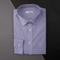 [듀퐁 셔츠] 긴소매 일반핏 2023 S S 스트라이프 블루 듀퐁 와이셔츠 SE3SM12LS708SBU