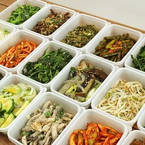 델리우드 수제반찬 골라담기 나물 40종, 035. 도라지오이무침 120g