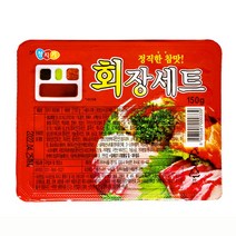 회소스 생선회 양념장 모둠소스 와사비 간장 초고추장 된장, 1개