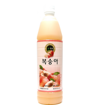 청솔 복숭아, 1개, 835ml