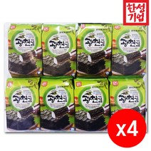 한성 광천김 4gx64봉(4팩) 도시락김/밥반찬/맛있는김, 1조