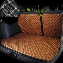 원씽 더뉴트랙스 3D 풀커버 트렁크매트 발판 깔판, 블랙