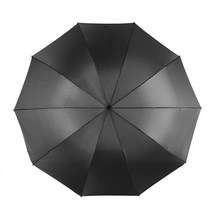 방수 4단 접이식 큰우산 휴대용 여행용 (블랙)