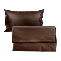 레자베개 커버 검정 60X40 병원 한의원 진찰 베게, 단품