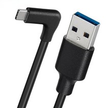 USB 3.2 Gen 2 케이블 엘보 10Gbps 3m 오큘러스 퀘스트 1/2 VR 링크 타입 A to C 고속 충전 카메라 라인, 03 2m