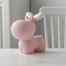 플랜와이 파스텔 사슴 인테리어 저금통, 핑크