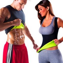 남녀땀복 민소매 네오프렌땀복 나시땀복 땀복상의, 여성-S