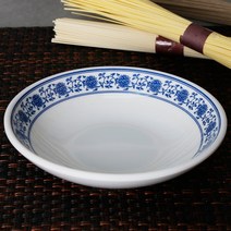 중청 멜라민그릇 중식쿠프 앞접시 5.5 업소용 식당 반찬 접시