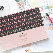 스칸디 드림버드 위클리 플래너 주문제작, 맞춤문구제작