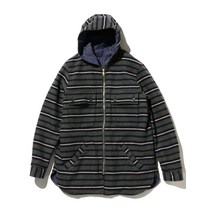 (빔 스플러스) BEAMS PLUS 마운틴 파커 리버시블 푸드 C.P.O. 블루존 남성 NAVY M