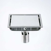 도무스육가 스텐 H (150X150MM)배수구 트랜치 욕실 화장실 트랩 냄새차단, 1개