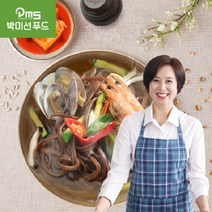 [박미선푸드] 착한 순메밀 칼국수 12인분 (멸치장국 포함)