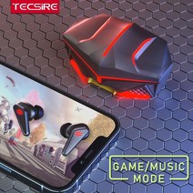 Tecsire 게이밍 무선 블루투스 이어폰 TWS 듀얼 모드 낮은 대기 시간 서라운드 스테레오 베이스 사운드(마이크 백라이트 포함), 02. K98