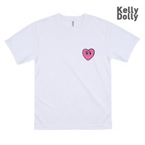 KellyDolly 브랜드 핑크 멜로디 5종 남자 여성 쿨론 반팔티