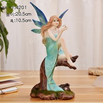북유럽 스타일 유럽풍 화려한 인어 공주 인형 장식 장식품 거실 방 꾸미기 인테리어 선물, 4201