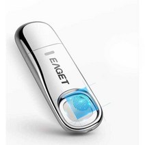 지문인식 usb 128g 대용량 노트북 사무용 저장장치, (64GB)듀얼 인터페이스