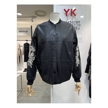 [YK] W몰 소매 포인트 라이더 쟈켓 Y203C109_1