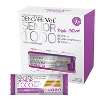 덴케어벳 강아지 덴탈껌 1000, 시니어, 15개