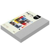 종이문화 프린트프로 칼라복사지 B4 80g No.31 그레이 340매