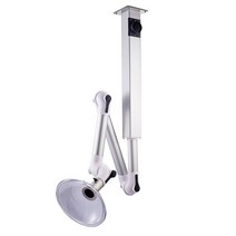 이동식 집진기 사이클론 접이식 국소배기장치 목공, 표준 pp 흰색(천장)