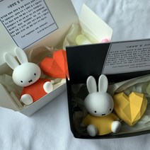 미피 석고방향제 +리필용액 5ml + 선물포장, 블랙체리, 노랑, 차량용방향제