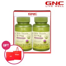 [GNC] 밀크씨슬 플러스 세트 (60정x2개), 단품, 단품