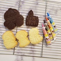 공주&마차&성 공주세트 쿠키만들기세트 수제쿠키 데코초코펜 아이싱쿠키 만들기 세트