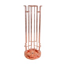 제이스틴 네스프레소 돌체구스토 캡슐 보관함 커피 거치대 디스펜서 홀더 케이스 캡슐통 네스카페 정리함 트레이 네쏘 보관대, 돌체 24구 로즈골드