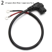 인터페이스 케이블 와이어 스쿠터 구리 코어 T 형 충전 플매트 카펫 매트 러그 소켓 전기 자전거 세발 부품