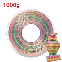노트북 외장 그래픽카드 외장형 3D 펜 필라멘트 PLA 3D 프린터 Pla 레인보우 실크 3d 1.75mm 250gx4 롤세트 1kg 3d 인쇄 재료 승화 그라디언트, 실크 라이보우 c -1kg