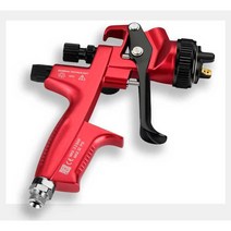 페인트 스프레이 건 방수 배터리 후끼 도색 도장용, 블루1500C포트1.3/1.5구경+압력게이지