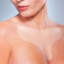 목세로주름 세로목주름 일일일팩 눈밑주름패치 목주름팩 실리콘팩 재사용 가능한 주름 방지 가슴 패드 실리콘 투명 제거 패치얼굴 스킨 케어 노화 리프팅 패치 살, 단일옵션