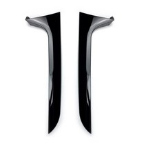 해외직구 아우디 A6 C7 아반트 2012-2018 용 리어 윈도우 사이드 스포일러 스포일러 카나드 카나드 스플리터 Allro, gloss black, 스페인