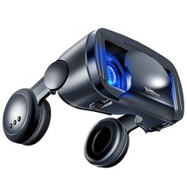 게임 가상현실 VR VGR Pro 3D VR Glasses 2 In 1 Virtual Reality Full Screen VR Headset For 5 To 7 Inch, 01 VR Glasses