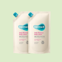 더마비 바디로션 데일리 모이스처 바디로션 400ml 2개 리필, 1개