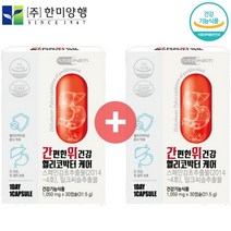 한미양행 위 건강 위장 역류성 식도염 영양제, 30캡슐, 2개