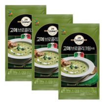 고메 브로콜리 크림 수프 스프 코스트코 비비고 아기 브로컬리 채소 액상 스프 수프 스푸, 브로콜리크림수프 180g x 4개입 x 3팩